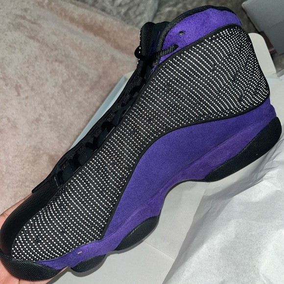 Air Jordan 13 Retro Men’s Purple and Black Athletic Sneakers main image 4